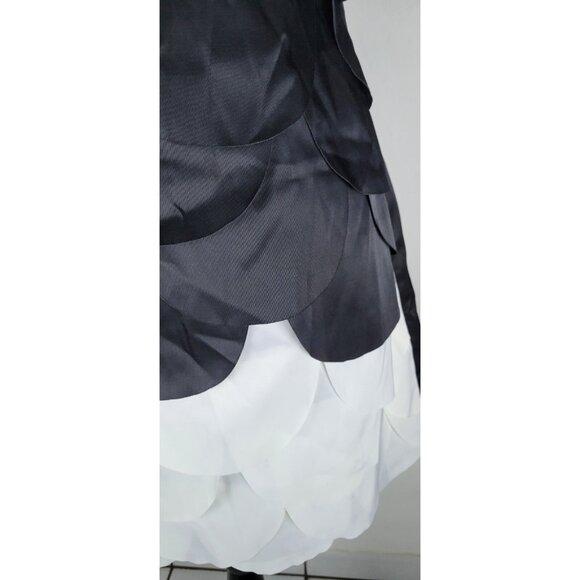 RYU Anthropologie Dress Cóctel  With Ruffles in Sleeveless Petals in Black S - Picture 2 of 11